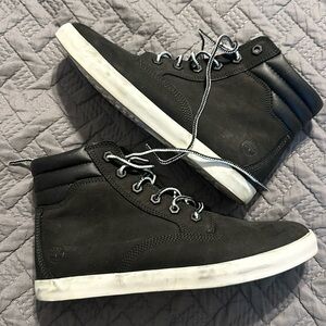 EUC Women's Leather Timberland Dausette Sneaker Boots Ankle-High